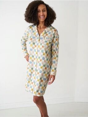 Little Sleepies Women’s XL “Check Mates”Nightgown